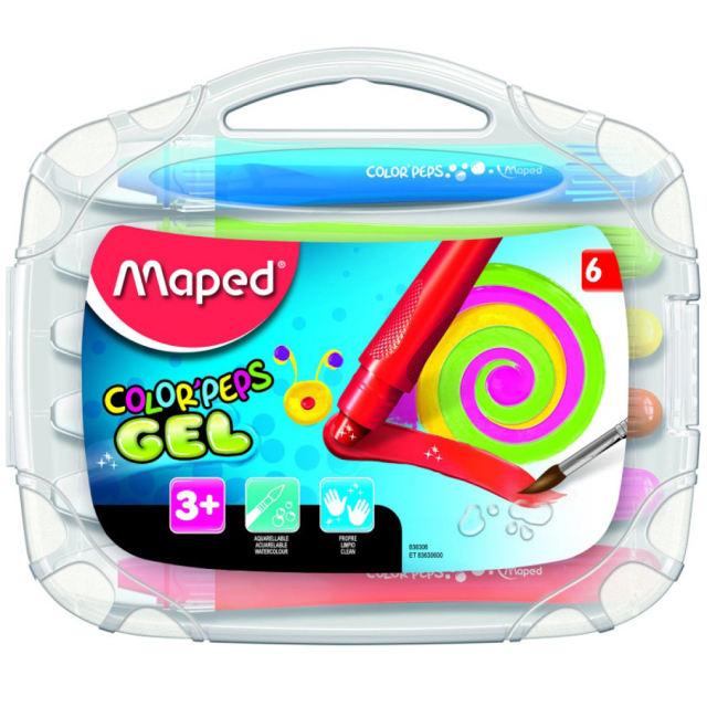Color Peps Gelkridt 6-sæt