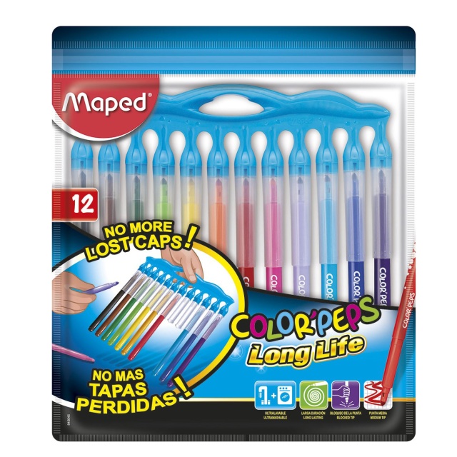 Color Peps Tuschpenne 12-sæt