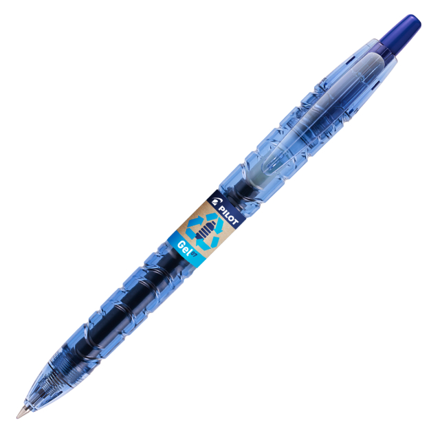 Gel Rollerball Begreen B2P 07 Blue i gruppen Penne / Skrive / Blækpenne hos Pen Store (109135)
