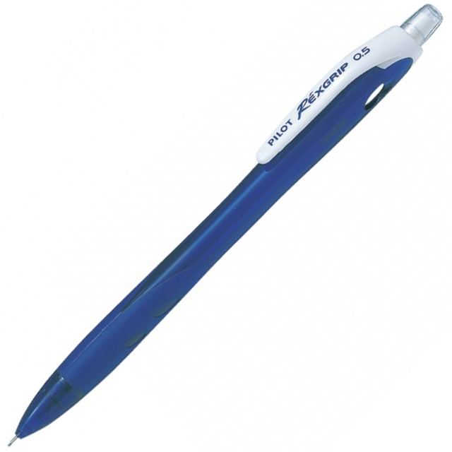 Mechanical pencil RexGrip 0,5 blue