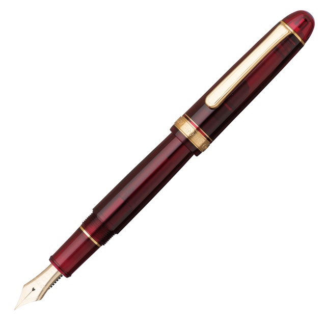 Fyldepen Century Gold Trim Bourgogne Medium i gruppen Penne / Fine Writing / Fyldepenne hos Pen Store (109842)