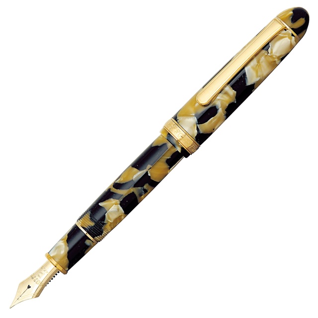 #3776 Century Fyldepen Celluloid Calico