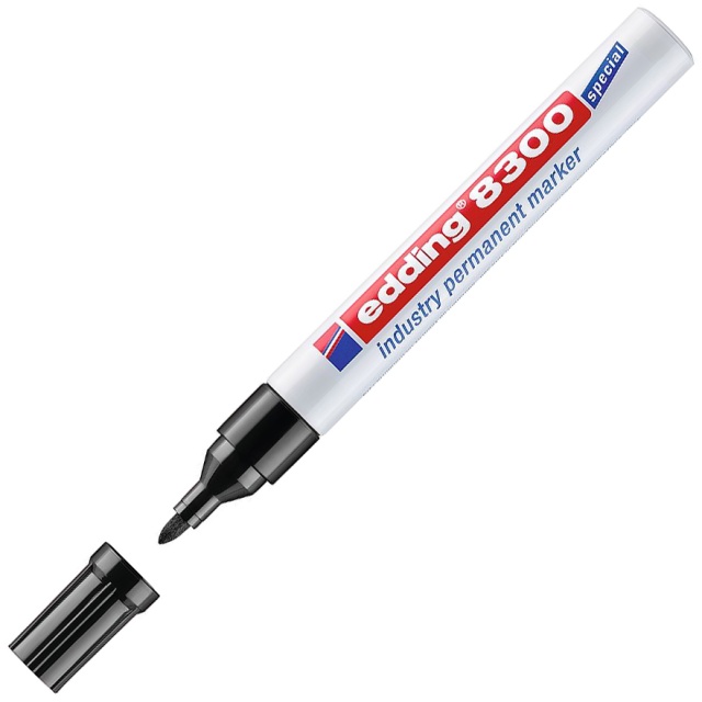 8300 Industriel Permanent Marker Black i gruppen Penne / Mærkning og kontor / Markeringspenne hos Pen Store (110325)