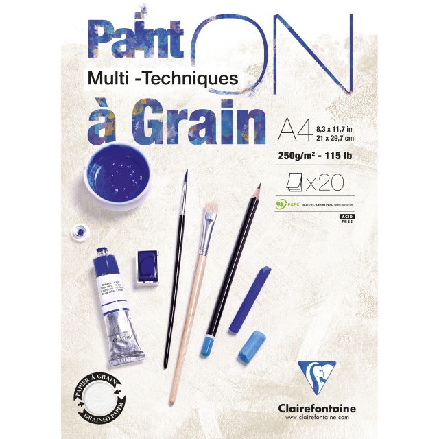 Paint'ON Multi-Techniques á Grain A4