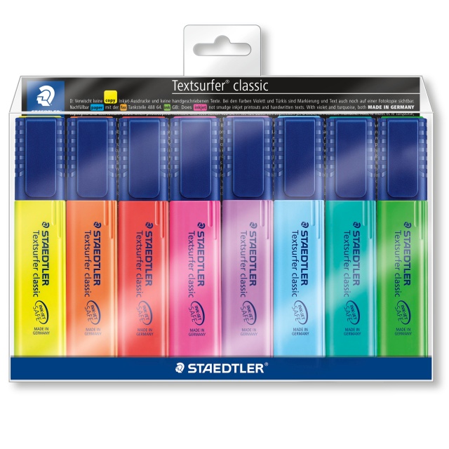 Textsurfer Classic sæt 8 stk
