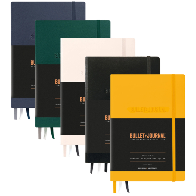 Bullet Journal A5 Edition 2 Black i gruppen Hobby & Kreativitet / Skabe / Bullet Journaling hos Pen Store (125495)