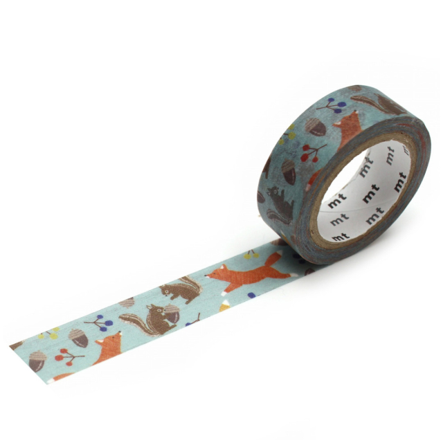 Washi-tape Fox & Squirrel