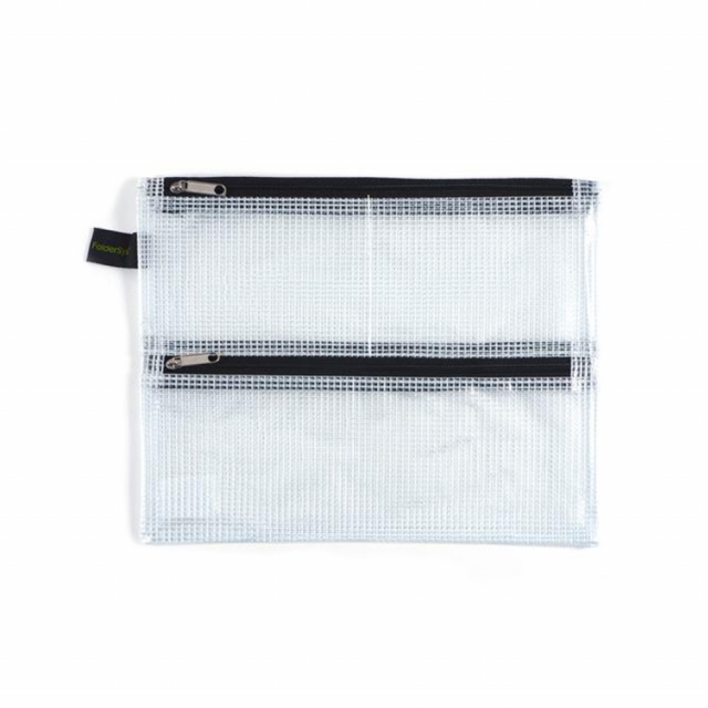 Lomme double-zip Mesh A5