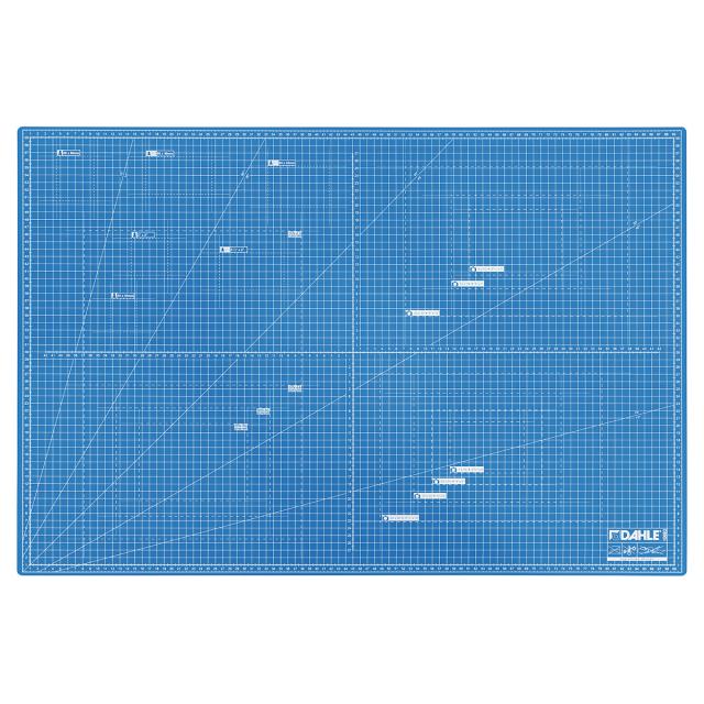 Skæremåtte Blå A1