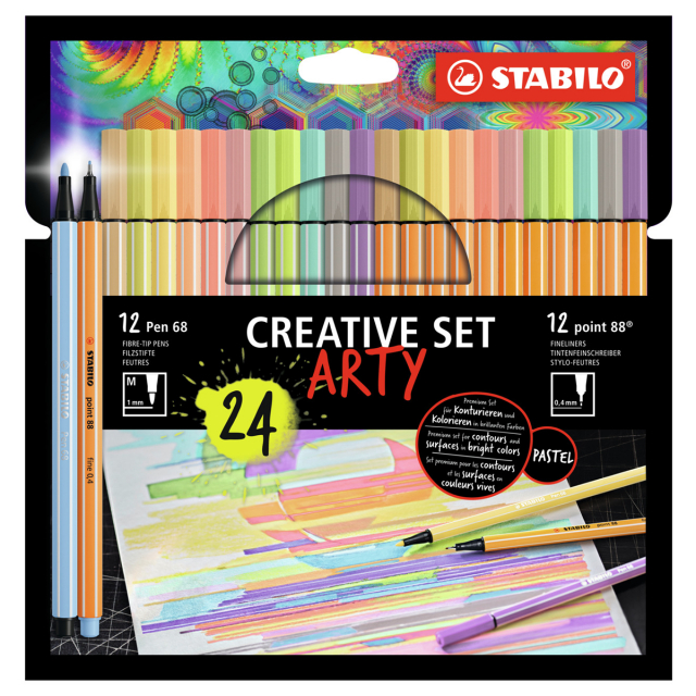 Creative Set Arty 24-pak