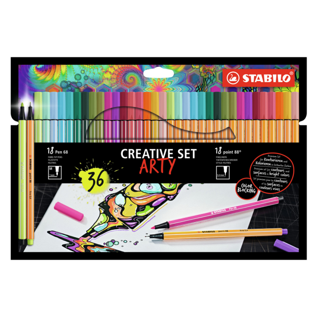 Creative Set Arty 36-pak