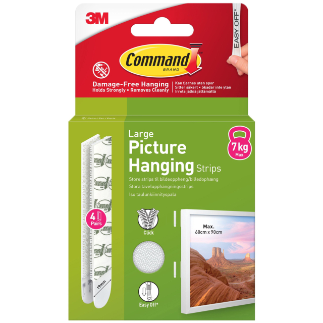 Command Strips for billedophæng Large