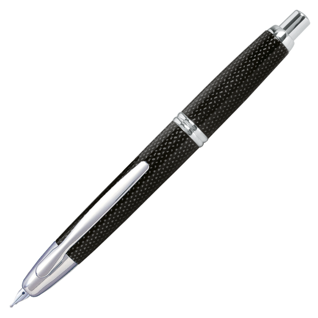 Capless Fyldepen Graphite Black