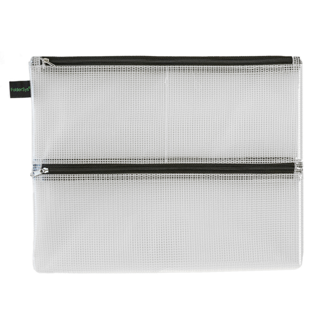 Lomme double-zip Mesh A4