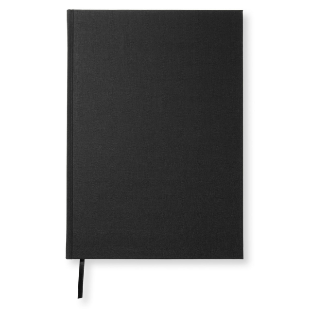 Notebook A4 Linjeret Black