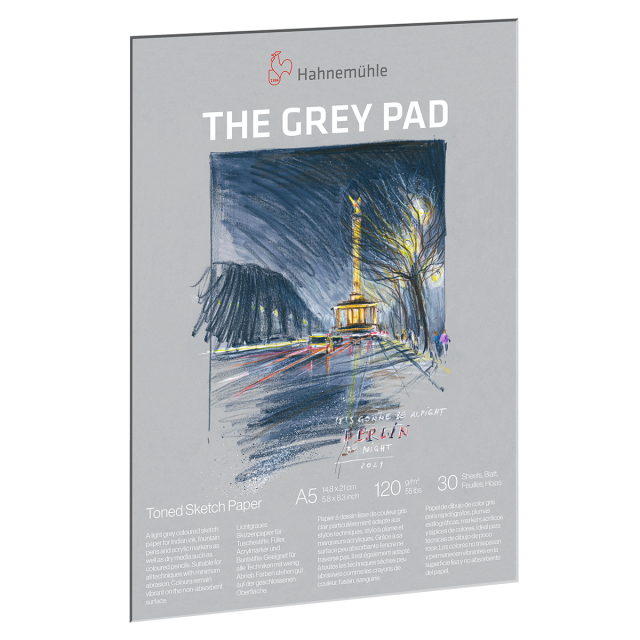 The Grey Pad Skitseblok A5 120g
