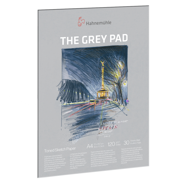 The Grey Pad Skitseblok A4 120g