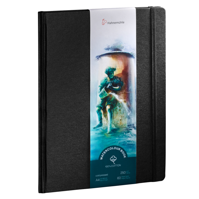 Watercolour Book Akvarelbog A4 250g Portrætformat