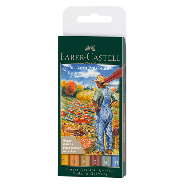 PITT Artist Brush 6-pak Fall