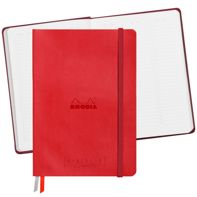GoalBook Creation A5 Poppy (Hvidt papir)