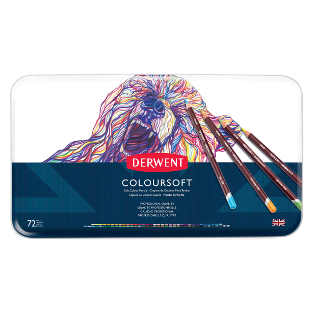 Coloursoft Farveblyanter sæt 72 stk