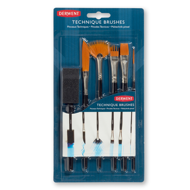 Tekniske pensler 6-sæt