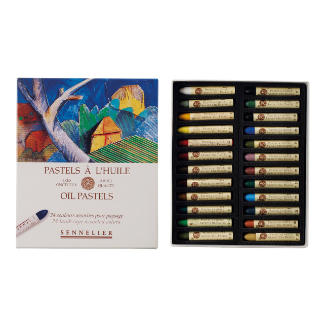 Oliepastel Landscape 5ml 24 stk