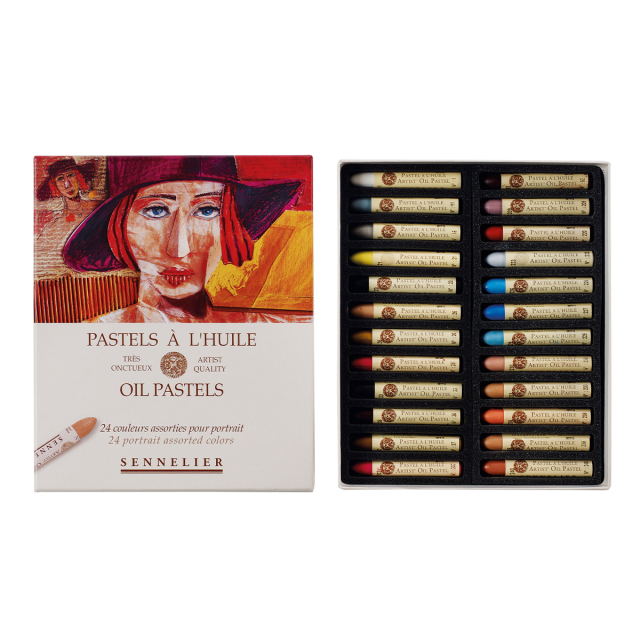 Oliepastel Portrait 5ml 24 stk