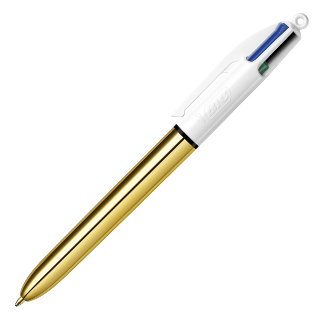 4-Colours Shine Gold Multi Kuglepen