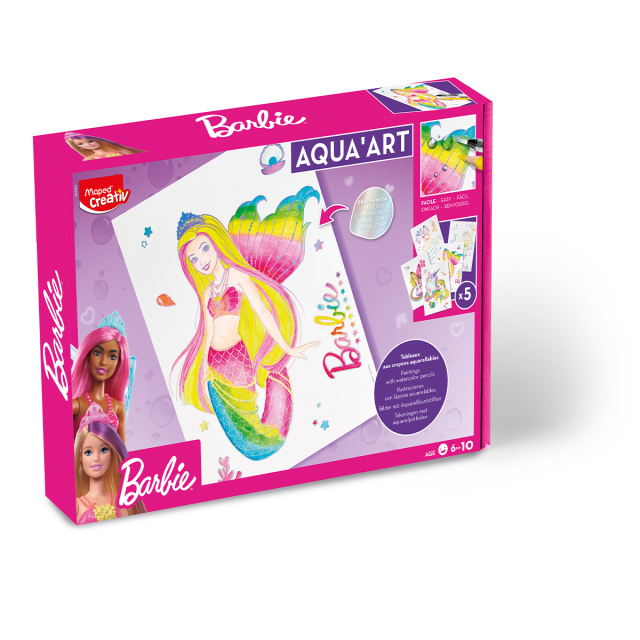Barbie Aqua art 25 dele