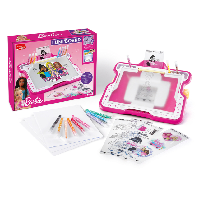 Barbie Lysbord 65 dele