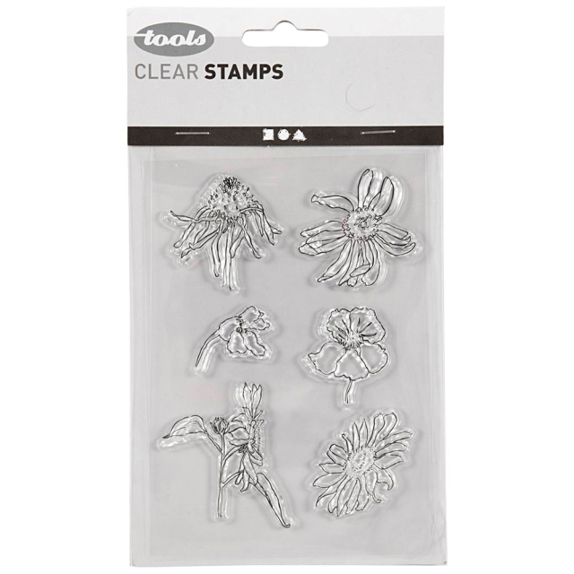 Clear Stamps Blomster