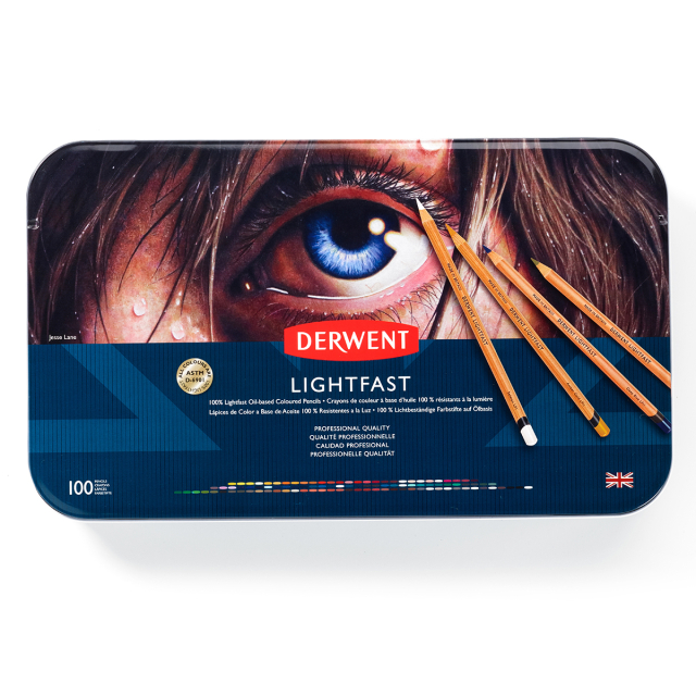 Lightfast Farveblyanter sæt 100 stk