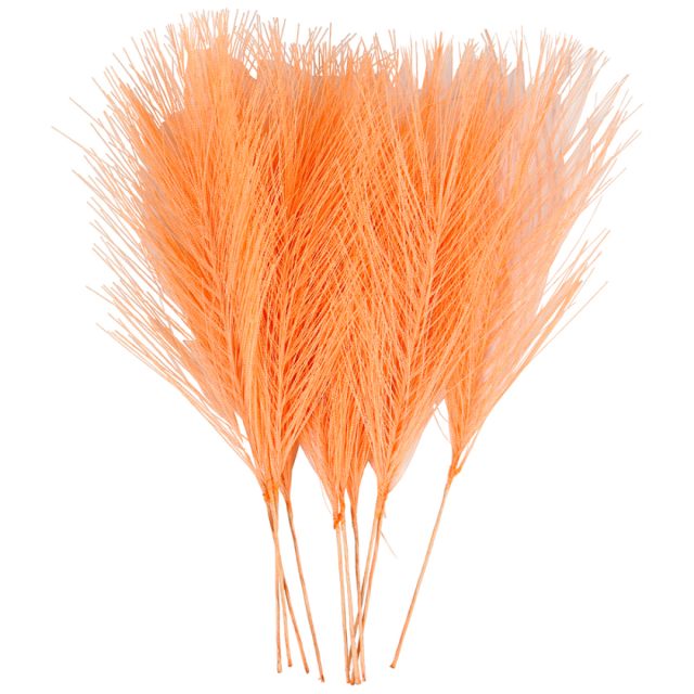 Kunstige fjer 10-pakke Orange