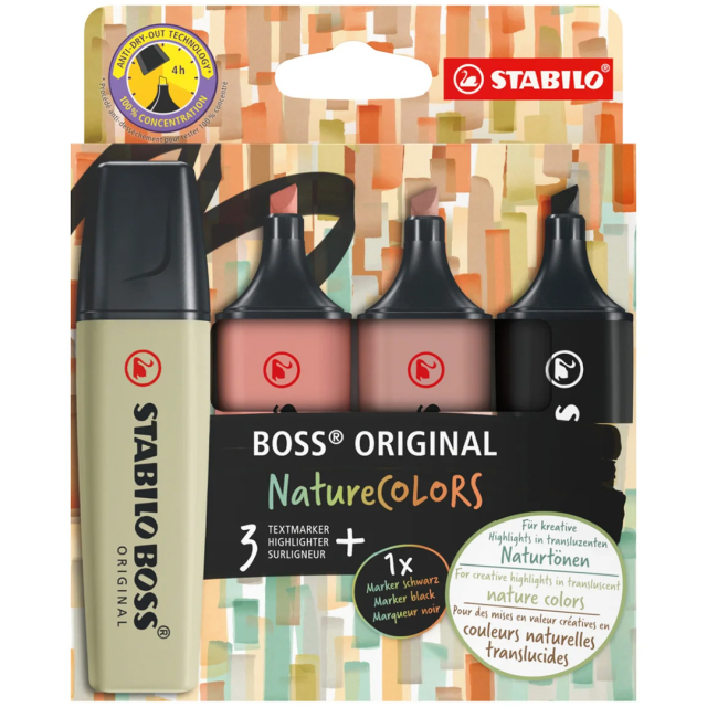 Boss Nature Colors 4-pak No.1