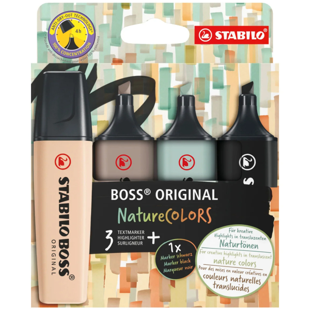 Boss Nature Colors 4-pak No.2