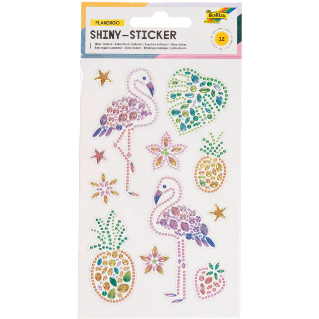 Diamond Stickers Flamingo 1 Ark