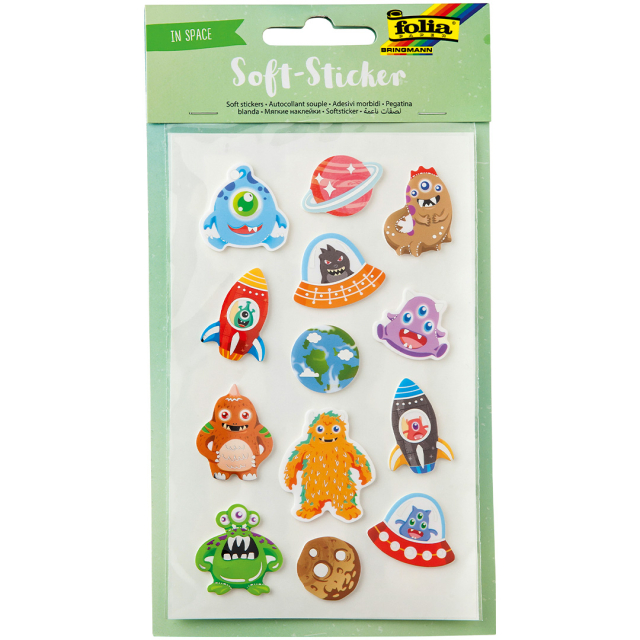 Soft Stickers Rummet 2 Ark