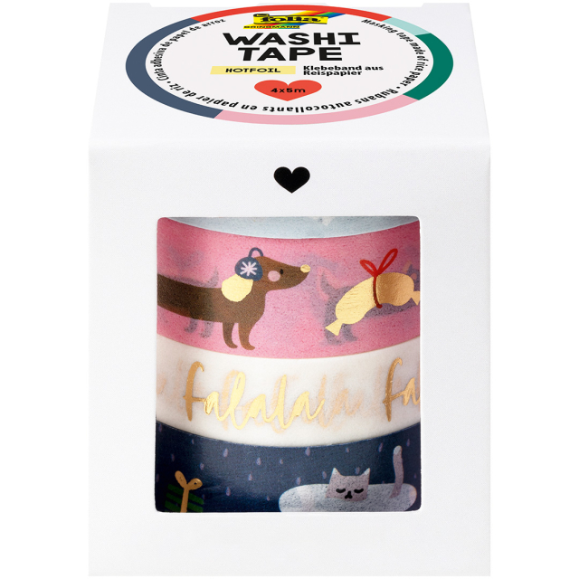 Washi-tejp Falala 4-pack