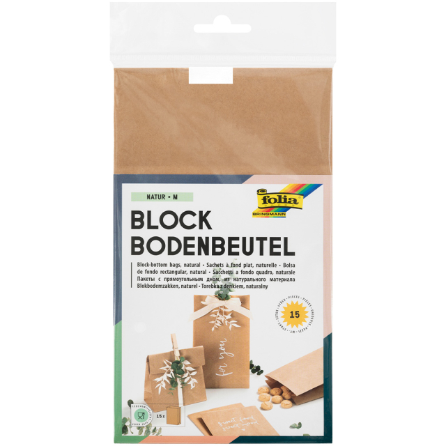 Festpose papir Natur 15-pack