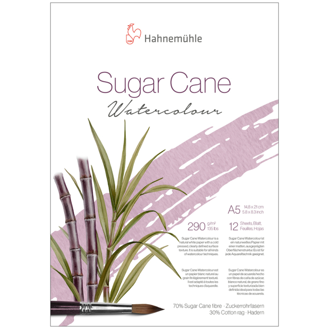 Akvarelblok Sugar Cane 290g A5