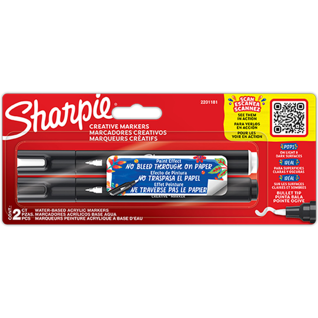 Creative Marker Bullet Tip 2-pak