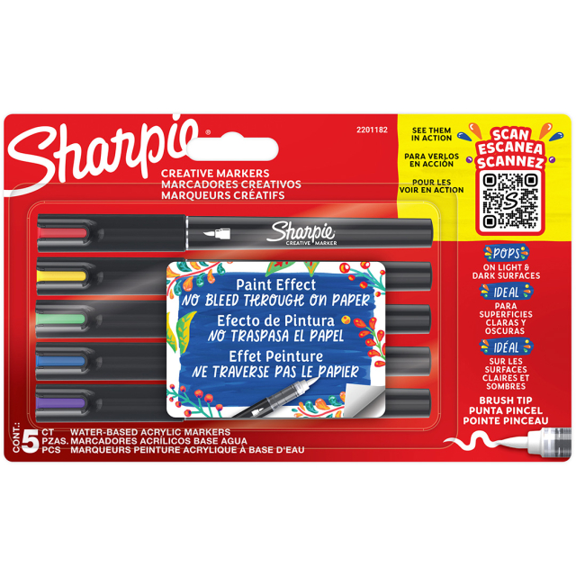 Creative Marker Brush Tip 5-pak