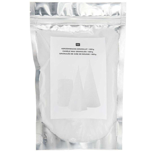 Voksgranulat til stearinlys 600g