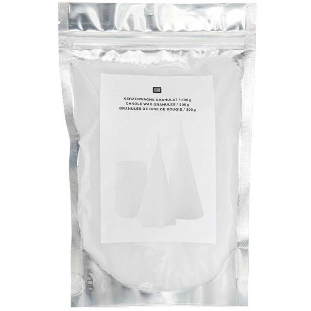 Voksgranulat til stearinlys 300g