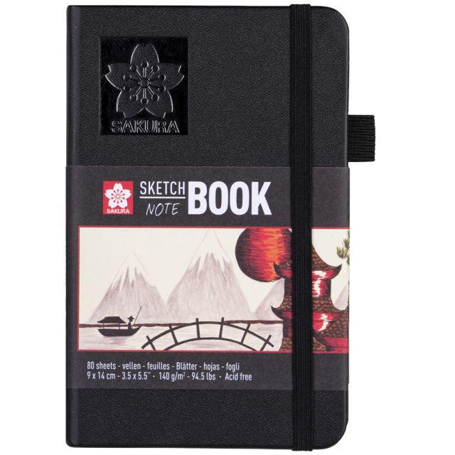 Sketch/note book 9x14 cm