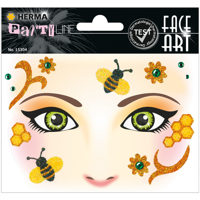 Face Art Stickers Bi