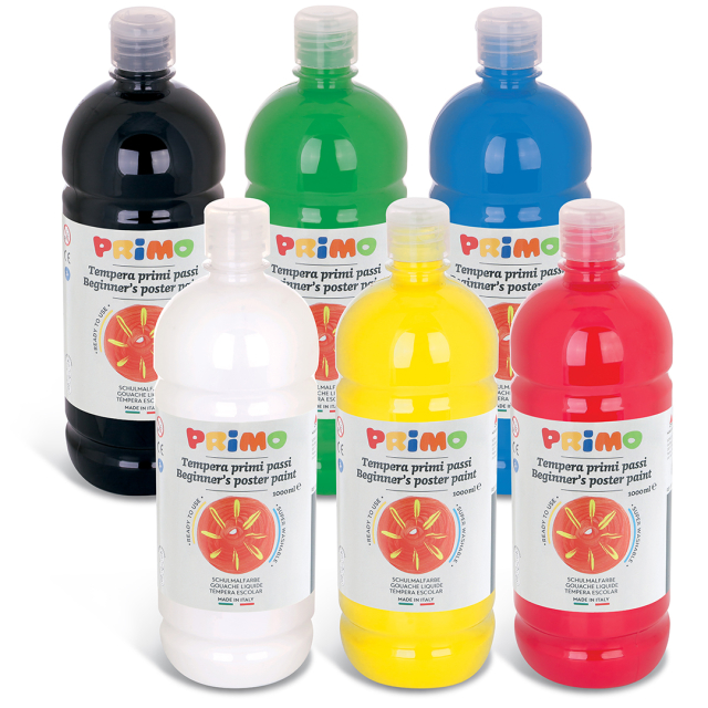 Poster paint Readymix Skolefarve 1000 ml