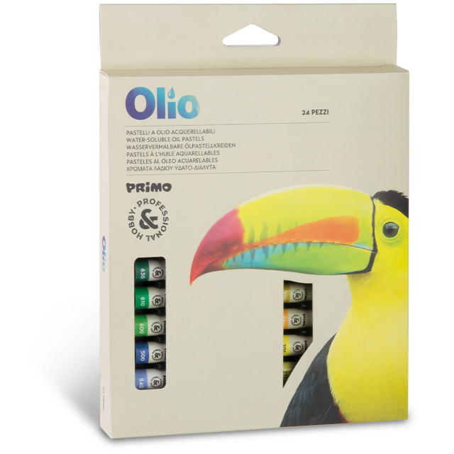 Oliepastelkridt 24-sæt