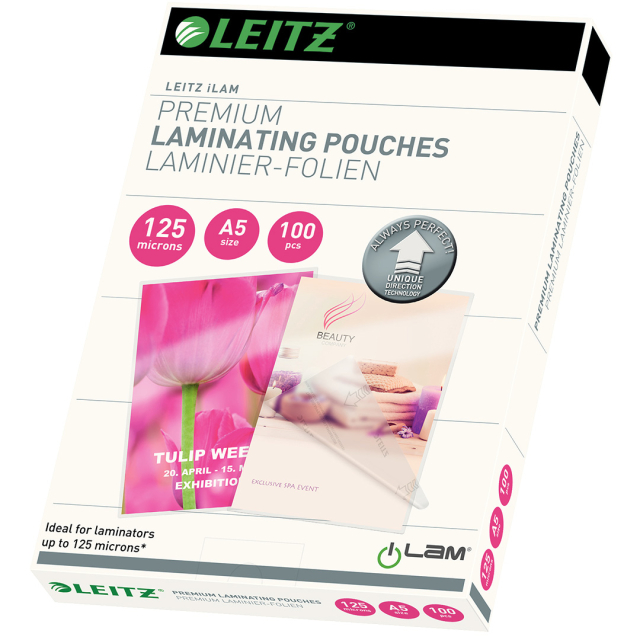Lamineringslomme A5 125 mic 100-pack